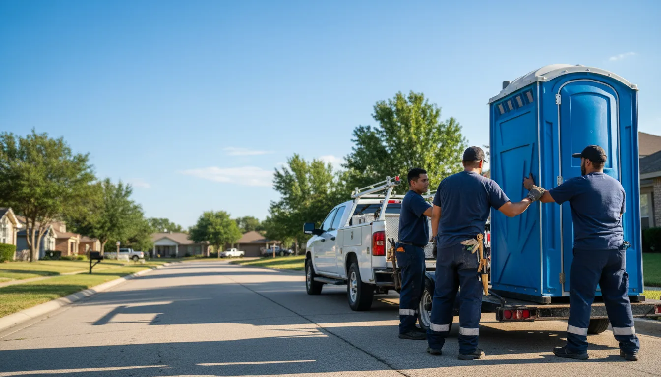 Portable Toilet Rental in Waterloo, AL near me